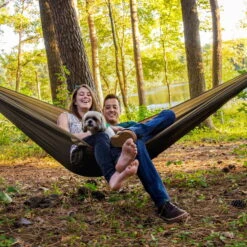 LA SIESTA Doppel-Reisenhängematte Colibri 3.0, Canyon, Bis 180 Kg, Reißfest, Leicht -Günstiges Gartenambiente Geschäft 3940200287 Doppel Reisehaengematte Colibri 3 0 Canyon Nylon Stoff 4 61165