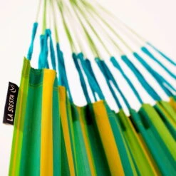 LA SIESTA Doppel-Hängematte 'Brisa' -Günstiges Gartenambiente Geschäft 3940200308 Doppel Haengematte Brisa Lime wetterbestaendig 20 86051