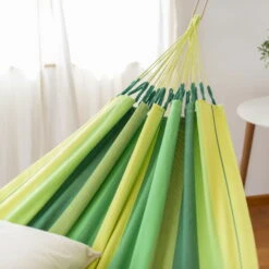 LA SIESTA Hängematte 'Modesta', Jungle, Single - L 300 X B 140 Cm -Günstiges Gartenambiente Geschäft 3940200329 Single Haengematte Modesta Jungle Bio Baumwolle 5 106090