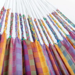 LA SIESTA Doppel-Hängematte 'Modesta', Flowers, 350 X 160 Cm -Günstiges Gartenambiente Geschäft 3940200339 Doppel Haengematte Flora Flowers Bio Baumwolle 6 106122