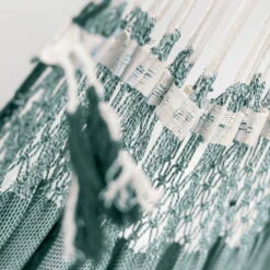 LA SIESTA Kingsize Hängematte 'Bossanova', Fjord -Günstiges Gartenambiente Geschäft 3940200349 Kingsize Haengematte Bossanova Fjord Bio Baumwolle 5 106158