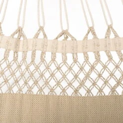 LA SIESTA Kingsize Hängematte 'Bossanova', Muscade -Günstiges Gartenambiente Geschäft 3940200350 Kingsize Haengematte Bossanova Muscade Bio Baumwolle 7 106167