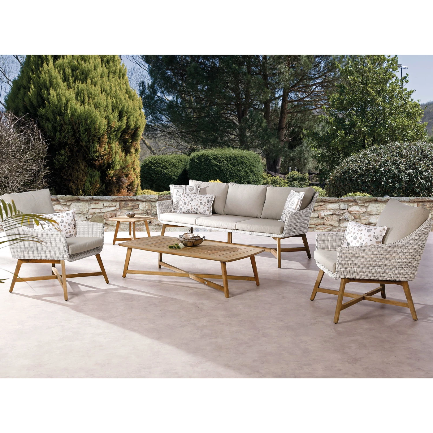 Best Lounge-Couch "Paterna" 3-Sitzer, Mit Auflage 2 Best Lounge-Couch "Paterna" 3-Sitzer, Mit Auflage – Bild 2