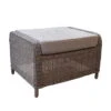 Relax-Hocker, Polyrattan, Braun, 46 X 60 X 74 Cm