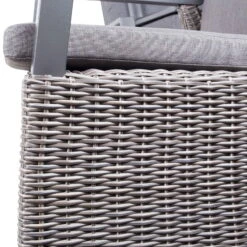 Kölle Sessel 'Bremen', Verstellbare Rückenlehne, Alu, Kunstrattan, 109 X 72 Cm -Günstiges Gartenambiente Geschäft 3950100979 Geflechtsessel Bremen Koelle braun inkl Auflage Ruecken verstellbar7 70303