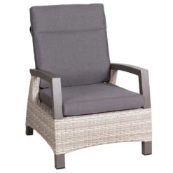 Geflechtsessel 'Neuseeland' Inkl. Auflagen -Günstiges Gartenambiente Geschäft 3950101001 Geflechtsessel Neuseeland Alugestell Geflecht inkl Auflage 6 83672