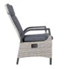 Geflechtsessel 'Westerland', Grau