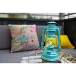 Feuerhand Sturmlaterne 'Baby Special 267', Grün, 26,5 X 13,5 X 15 Cm -Günstiges Gartenambiente Geschäft 3990100188 feuerhand sturmlaterne 4 121575