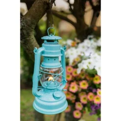 Feuerhand Sturmlaterne 'Baby Special 267', Grün, 26,5 X 13,5 X 15 Cm -Günstiges Gartenambiente Geschäft 3990100188 feuerhand sturmlaterne 5 121576