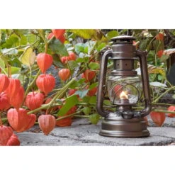 Feuerhand Sturmlaterne 'Baby Special 267', Bronze, 26,5 X 13,5 X 15 Cm -Günstiges Gartenambiente Geschäft 3990100191 feuerhand sturmlaterne 1 1 121596