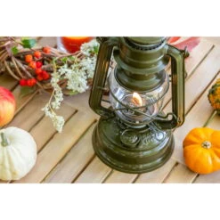 Feuerhand Sturmlaterne 'Baby Special 267', Olive, 26,5 X 13,5 X 15 Cm -Günstiges Gartenambiente Geschäft 3990100192 feuerhand sturmlaterne 4 121600