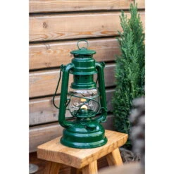 Feuerhand Sturmlaterne 'Baby Special 276', Moosgrün, 26,5 X 13,5 X 15 Cm -Günstiges Gartenambiente Geschäft 3990100194 feuerhand sturmlaterne 2 121819