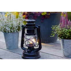 Feuerhand Sturmlaterne 'Baby Special 276', Mattschwarz, 26,5 X 13,5 X 15 Cm -Günstiges Gartenambiente Geschäft 3990100195 feuerhand sturmlaterne 1 1 121825