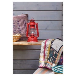 Feuerhand Sturmlaterne 'Baby Special 276', Brick Red, 26,5 X 13,5 X 15 Cm -Günstiges Gartenambiente Geschäft 3990100198 feuerhand sturmlaterne 2 121837