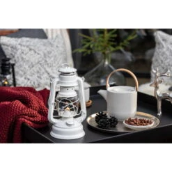 Feuerhand Sturmlaterne 'Baby Special 276', Reinweiß, 26,5 X 13,5 X 15 Cm -Günstiges Gartenambiente Geschäft 3990100203 feuerhand sturmlaterne 1 1 121862