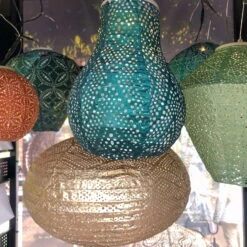 Solarlaterne 'Long Oval 20', Seablue, Ø 20 X 45 Cm -Günstiges Gartenambiente Geschäft 72462 hersteller 111360 25