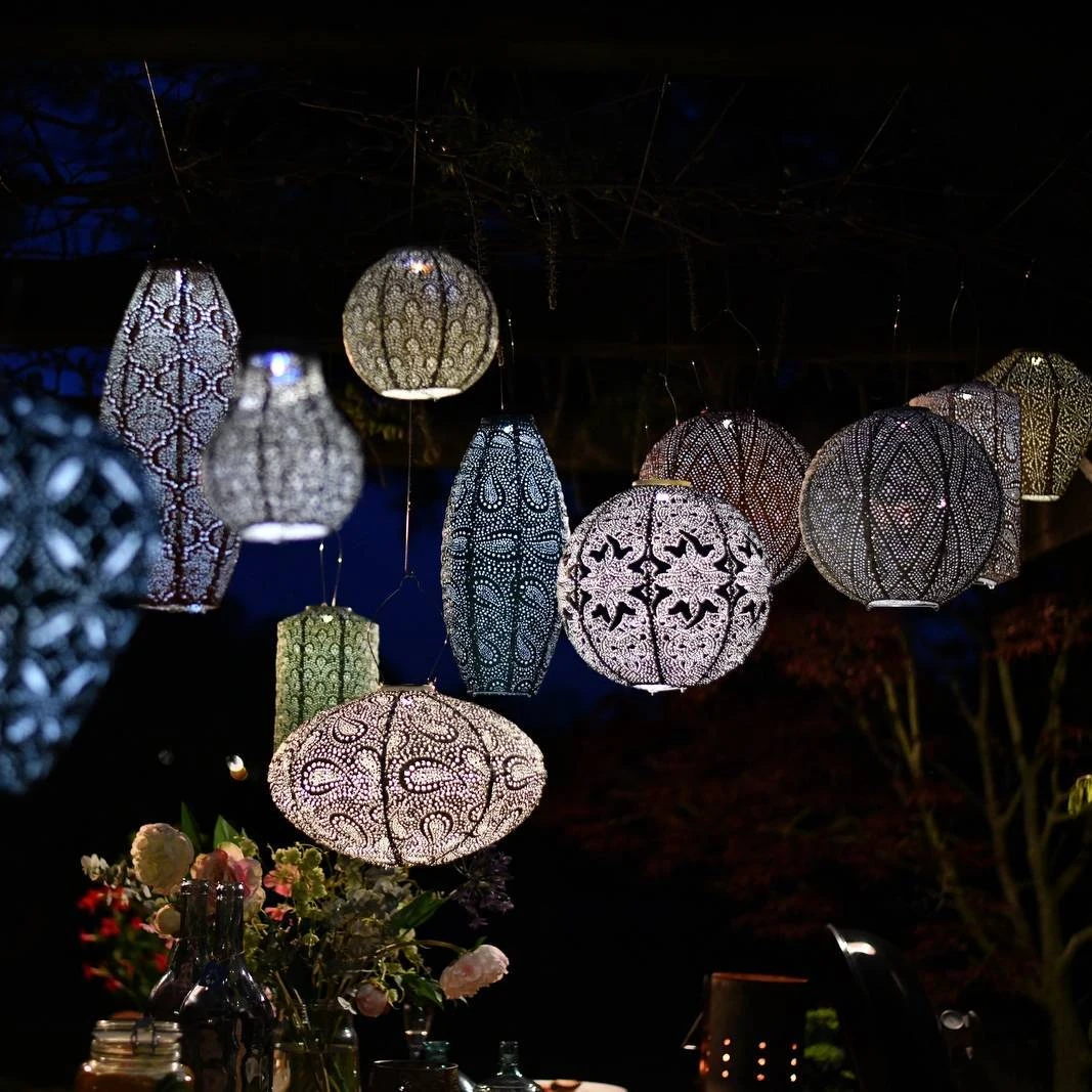 Solarlaterne 'Bulb 16 Occult', Gold, Ø 16 X 20 Cm 5 Solarlaterne 'Bulb 16 Occult', Gold, Ø 16 X 20 Cm – Bild 5