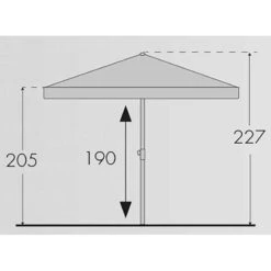 Doppler Rechteckschirm "Active Paragon", Ca. 180 X 120 Cm -Günstiges Gartenambiente Geschäft Active 180x120 Abmessung 67392 1