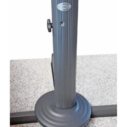 Doppler Pendelschirm 'Ravenna 400', Um 360° Drehbar, Ø 400 Cm, Natur -Günstiges Gartenambiente Geschäft Ravenna 400 Schwenkmechanik ohne Kurbel 67461 1