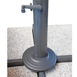 Doppler Pendelschirm 'Ravenna 400', Um 360° Drehbar, Ø 400 Cm, Natur -Günstiges Gartenambiente Geschäft Ravenna 400 Schwenkmechanik 67460 1