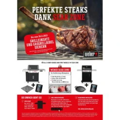 Weber Gasgrill Spirit EPX-325S -Günstiges Gartenambiente Geschäft Weber Sear Zone Kampagne 126978